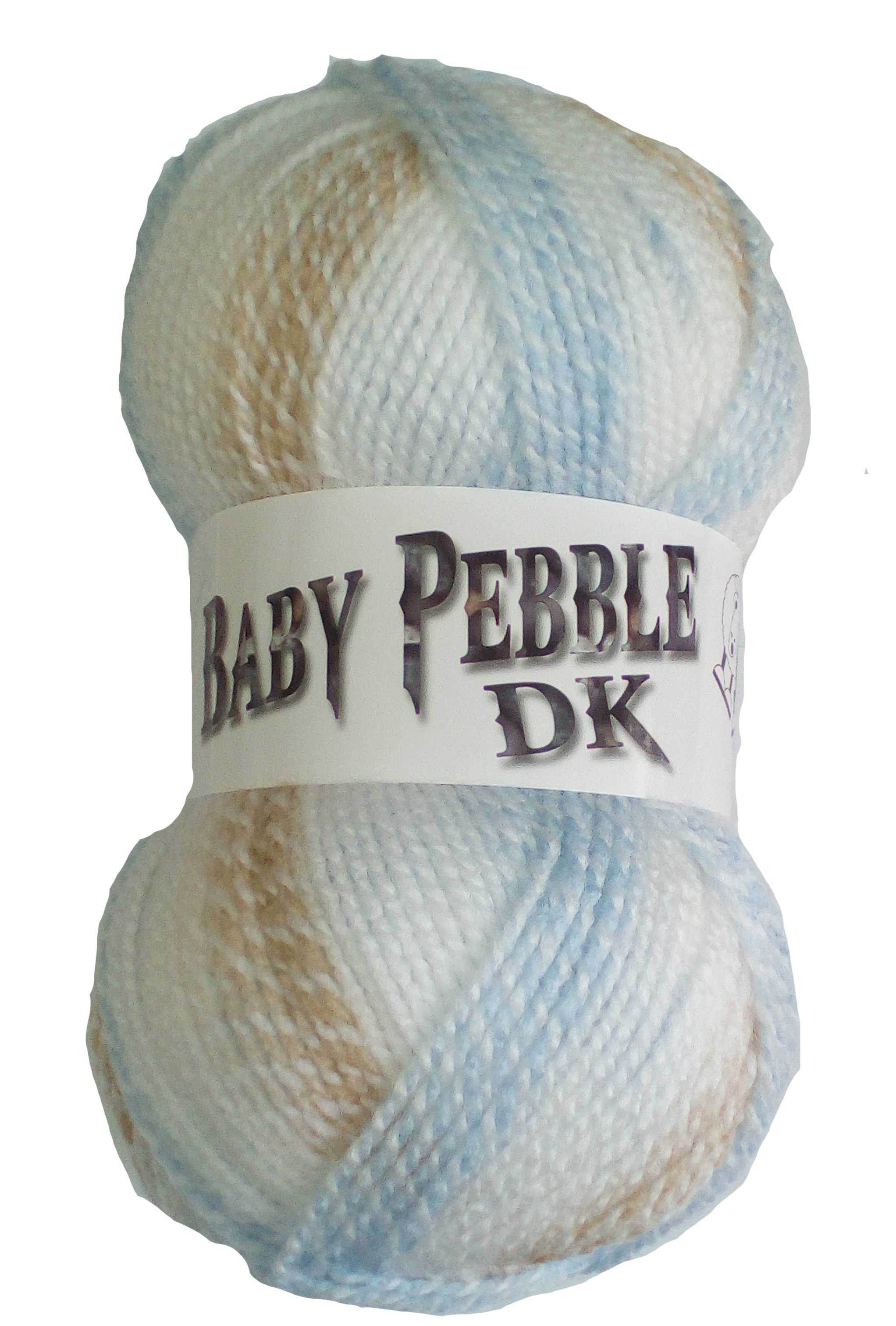 Baby Pebble 10x100g Balls Pecan Pie 071 - Click Image to Close